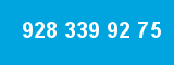 928 339 92 75 928 339 92 75